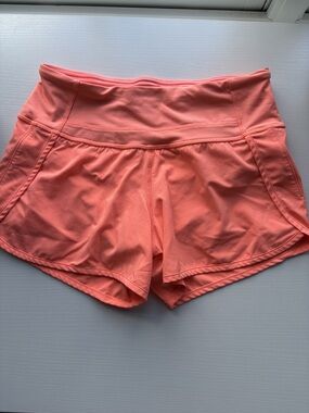 Lululemon Speed Up Short Low rise, 4” length, 2